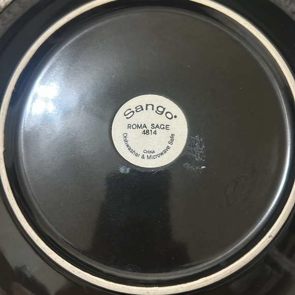 SET OF TWO Sango Roma Sage 4814 Dinner Plate 11” - Picture 4 of 4